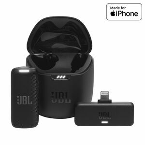 JBL Quantum Stream Wireless Dynamic Microphone for Live Streaming, Recording, Broadcasting, Outdoor - Black - 20 Hz to 20 