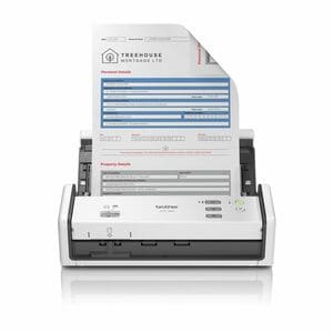 Brother ADS-1300 Sheetfed Scanner - 600 dpi Optical - 48-bit Color - 8-bit Grayscale - 30 ppm (Mono) - 30 ppm (Color) - Co