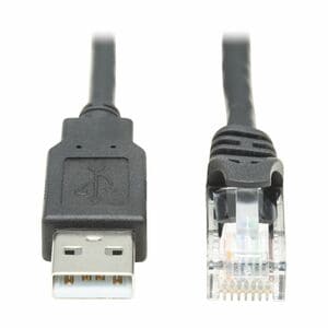 Tripp Lite series U009-015-RJ45-X 4,57 m RJ-45/USB Datentransferkabel - Cable for Schalter, Router, Modem, Computer, Noteb