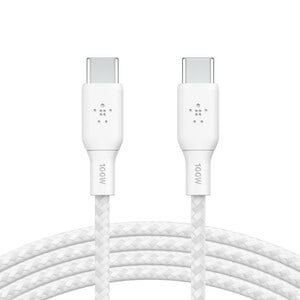 Belkin BoostCharge 2.01 m USB-C Data Transfer Cable - 1 Pack - Cable for MacBook, MacBook Pro, iPad Air, iPad mini, ... - 
