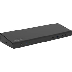 Belkin Docking Station for Workstation - 85 W - 5 Displays Supported - 4K - 5 x USB Type-A Ports - USB Type-A - 1 x USB Ty