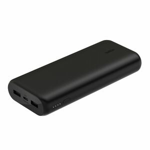 Belkin Power Bank - Black - For USB Type C Device, USB Type A Device - 20000 mAh - Black