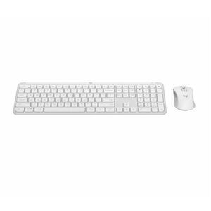 Logitech Signature Slim MK950 键盘鼠标 - 中文 - A 型 USB 无线 蓝牙 5.1 键盘 - 键盘/键盘颜色: 珍珠白 - A 型 USB 无线 蓝牙 鼠标 - 光学 - 4000 dpi - 滚轮 - 指点