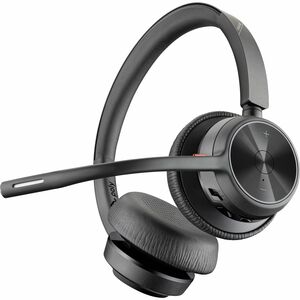 Cuffie Poly Voyager 4300 UC 4320 Con cavo/wireless On-ear, Over-the-head Stereo - Nero - Microsoft Teams Certification - S