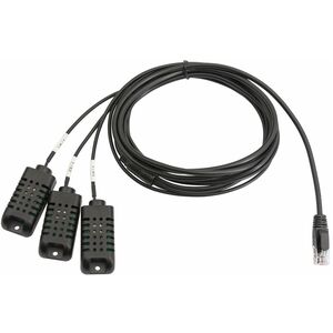 Schneider Electric Sensor de umidade e temperatura - Preto - 0% para 99.9%%