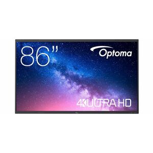Optoma Creative Touch 5863RK 4K UHD LCD Collaboration Display - Cortex A76 + A55 - 8 GB - Infrared (IrDA) - Touchscreen - 