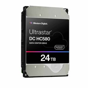 WD Ultrastar DC HC580 WUH722424AL5204 24 TB Hard Drive - 3.5" Internal - SAS (12Gb/s SAS) - Conventional Magnetic Recordin