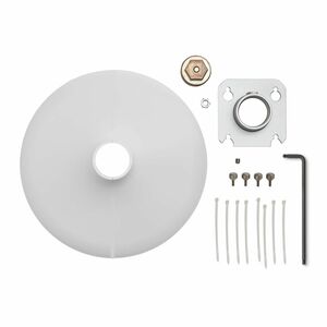 Shure Pole Mount for Microphone Array - White