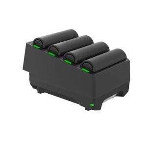 Chargeur multi batteries Zebra - Pour Ordinateur vestimentaire - Supports 4 Batteries - Battery Size: Taille de la Batteri