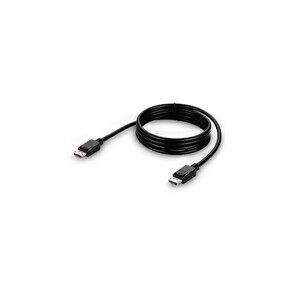 Belkin 3.05 m DisplayPort A/V Cable - TAA Compliant - Cable for KVM Switch - First End: 1 x DisplayPort 1.2a Digital Audio