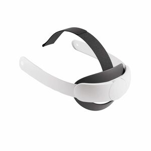 Meta Quest 3 Elite Strap - 101.5 mm Height x 164.5 mm Width x 240.2 mm Length - White - Plastic, Silicon, Fabric