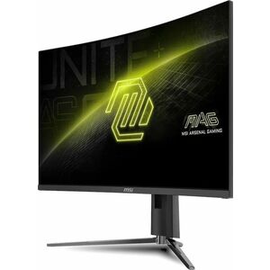 MSI 32CQ6PFDE 32 Zoll Klasse WQHD Gekrümmter Bildschirm Gaming-LCD-Monitor - 16:9 Format - Schwarz - 80 cm (31,5 Zoll) Vie