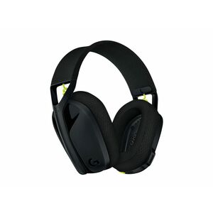 Logitech G G435 无线 头戴式 立体声 游戏用头戴式耳机 - 黑 - 双声道 - 头戴护耳式 - 1000 cm - 蓝牙 - 45 欧姆 - 20 Hz 到 20 kHz - 降噪 麦克风