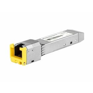 HPE Instant On SFP+ - 1 x RJ-45 10GBase-T LAN - For Data Networking - Twisted Pair10 Gigabit Ethernet - 10GBase-T - 30 m M