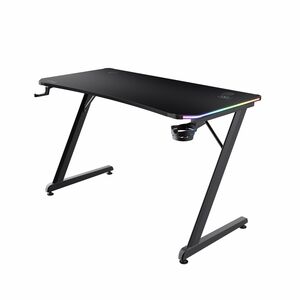 Trust Gaming Luminus GXT 709 Gaming-Tisch - Schwarz Top - 1200 mm Table Top Width x 600 mm Tischplatte Tiefe - 740 mm Höhe
