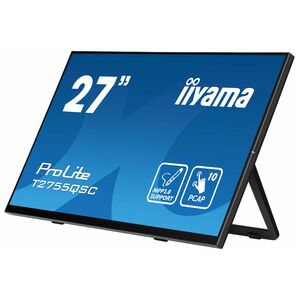 iiyama ProLite T2755QSC-B1 27 Zoll Klasse LED-Touchscreen-Monitor - 16:9 Format - 5 ms Reaktionszeit - 68,6 cm (27 Zoll) V