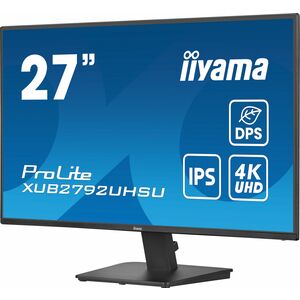 iiyama ProLite XU2792UHSU-B6 27 Zoll Class 4K UHD LED-Monitor - 16:9 Format - Mattschwarz - 68,6 cm (27 Zoll) Viewable - I