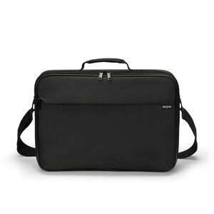 Dicota Multi ONE Tasche für 33 cm (13 Zoll) bis 35,8 cm (14,1 Zoll) Notebook - Schwarz - 300D rPET Polyester, 300D Polyeth