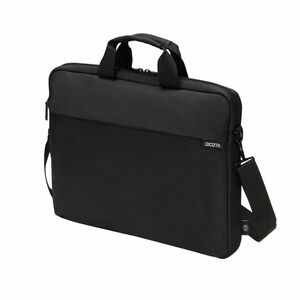 Dicota Slim Case ONE Tasche für 25,4 cm (10 Zoll) bis 31,8 cm (12,5 Zoll) Notebook - Schwarz - 300D rPET Polyester Körper 