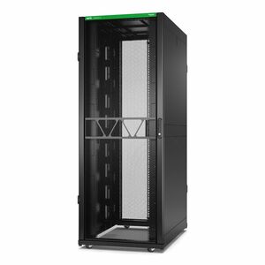 APC NetShelter SX 42U Enclosed Cabinet Rack Cabinet for Server, Networking, Equipment - 482.60 mm Rack Width - Black - TAA