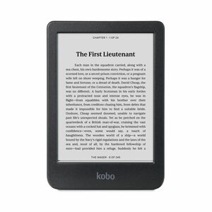 Kobo Clara BW Digital Text Reader - Black - 12000 Book(s) - 16 GB Flash - 6" Display - Touchscreen - 1448 x 1072 - Wireles