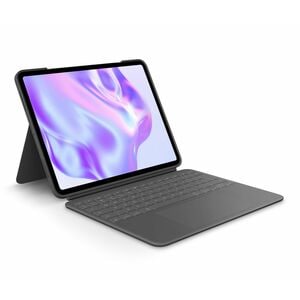 Logitech Combo Touch Keyboard/Cover Case for 33 cm (13") Apple iPad Pro 13 (2024) Tablet - Graphite - Scuff Resistant, Scr