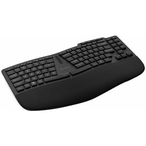 Kensington Pro Fit Ergo KB675 EQ TKL Rechargeable Ergonomic Keyboard - Wireless Connectivity - Bluetooth - Tenkeyless - 5.