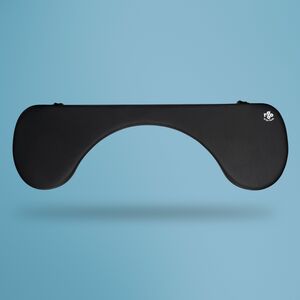 ERGONOMIC ARMREST BRACKET AND CLAMP BLACK