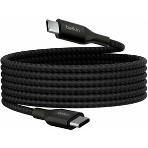 Belkin BoostCharge 2 m USB-C 数据传输电缆 - Cable for MacBook, Chromebook, 笔记本电脑, iPad, USB设备, 平板, 智能电话, MacBook Pro, iPad Air, 