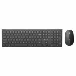 USB-C Bluetooth Rechargeable Wireless Mouse and Keyboard for Windows and Surface Black