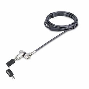 StarTech.com 25-Pack Universal Laptop Lock 6.6ft, Keyed Alike Locking Cable, Security Cable, Compatible w/Noble Wedge®/Nan