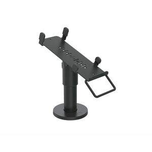 SpacePole DuraTilt Desk Mount for Payment Terminal - Black - Metal - 1 / Box