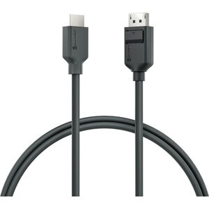 Alogic Elements 3 m DisplayPort/HDMI AV-Kabel - Cable for Notebook, Audio-/Video-Gerät, Projektor, Monitor, Computer - 10,