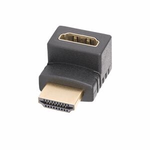 StarTech.com Adaptateur HDMI 2.0 à Angle Vertical, M/F, Économiseur de Port HDMI Vertical, 4K60Hz, Extension Coudé pour HD