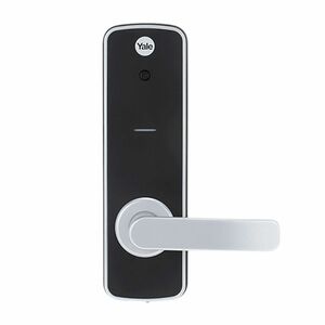 Yale Unity Entrance Smart Lock - Black, Silver - Wireless LAN - Bluetooth - Silver Powder Coat