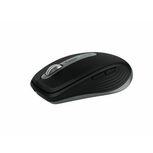 Logitech MX Anywhere 3S Mouse - Bluetooth - USB - Darkfield - 6 Button(s) - Space Gray - Wireless - Rechargeable - 8000 dp