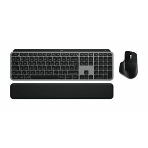 Logitech MX Keys S Combo Keyboard & Mouse - AZERTY - French - USB Membrane/Scissor Wireless Bluetooth Keyboard - Keyboard/