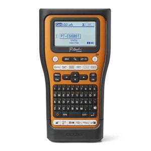 Brother P-touch PT-E560BTVP Electronic Label Maker - Thermal Transfer - 30 mm/s Mono - 14 Fonts - 180 dpi - Tape, Heat Shr