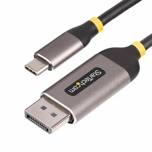 StarTech.com 3.05 m DisplayPort/USB-C A/V Cable - 1 - Cable for Monitor, Notebook, MacBook Pro - First End: 1 x USB Type C