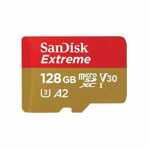SanDisk Extreme 128 GB UHS-I microSDXC - 190 MB/s Read - 90 MB/s Write