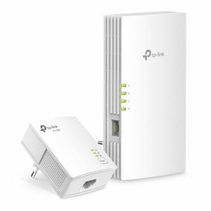 Adattatore Powerline Network - TP-Link TL-WPA7817 KIT - 2 x Rete (RJ-45) - 1000 Mbit/s Powerline - 300 m Supporto a distan