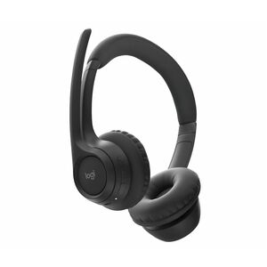 Logitech Zone 305 Kabellos Kopfbügel, Auf den Ohren Stereo Headset - Schwarz - Microsoft-Teams-Zertifizierung - Binaural -