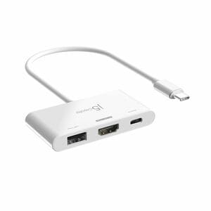 j5create JCA399 USB Type C Docking Station for Notebook, Tablet PC, Smartphone, Gaming Console, Mouse, Keyboard, Webcam, C