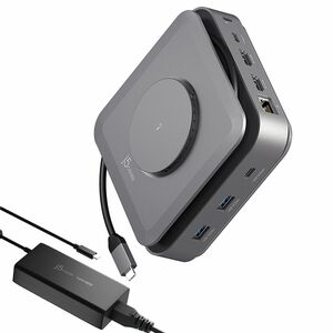 j5create JCD3199P USB Type C Docking Station for Smartphone, Notebook, Monitor, TV - Charging Capability - Memory Card Rea