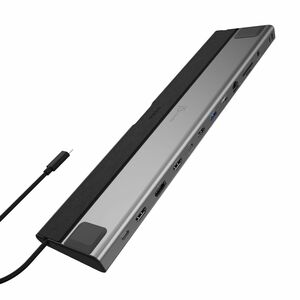 j5create JCD554 USB4 Docking Station for Notebook, Monitor, Keyboard, Mouse - Charging Capability - Memory Card Reader - S