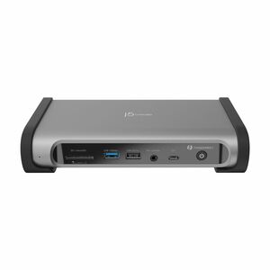 j5create JTD568 Thunderbolt 4 Docking Station for Smartphone, Monitor, Memory Card Reader, Notebook - Charging Capability 