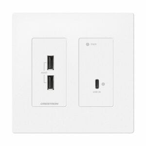 Crestron DM Lite HD-TXU-4KZ-111-2G-W Video Extender Transmitter - Wired - 70.10 m Range - 1 x Network (RJ-45) - 3 x USB - 