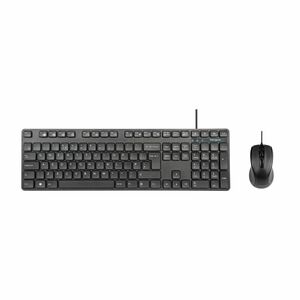 Clavier et souris Targus AKM622FR - Français - USB Câble Clavier - 108 Touches - Couleur du clavier/pavé tactile: Noir - U