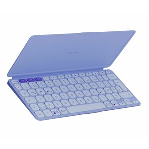 Logitech Keys-To-Go 2 Keyboard - Wireless Connectivity - German - QWERTZ Layout - Lilac - Scissors Keyswitch - Bluetooth -