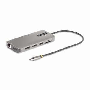 StarTech.com USB 3.2 (Gen 1) Type C Rugged Docking Station for Monitor, Desktop PC, Notebook, Headphone, Card Reader - Cha